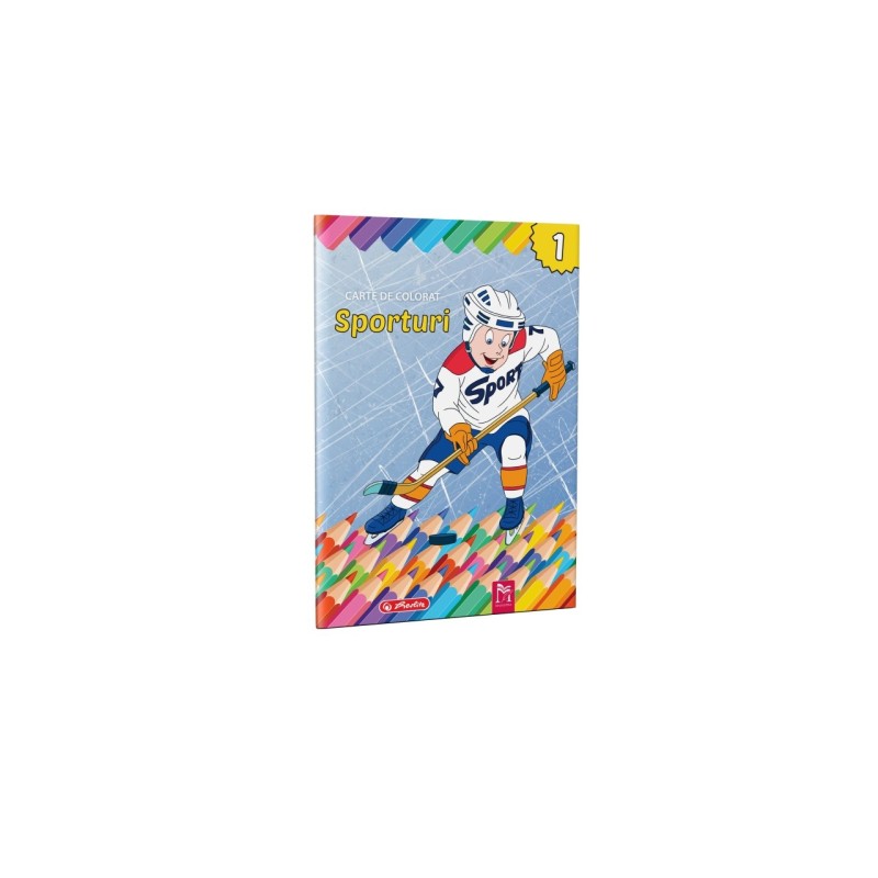 Carte de Colorat A4, 16 pg, Sporturi