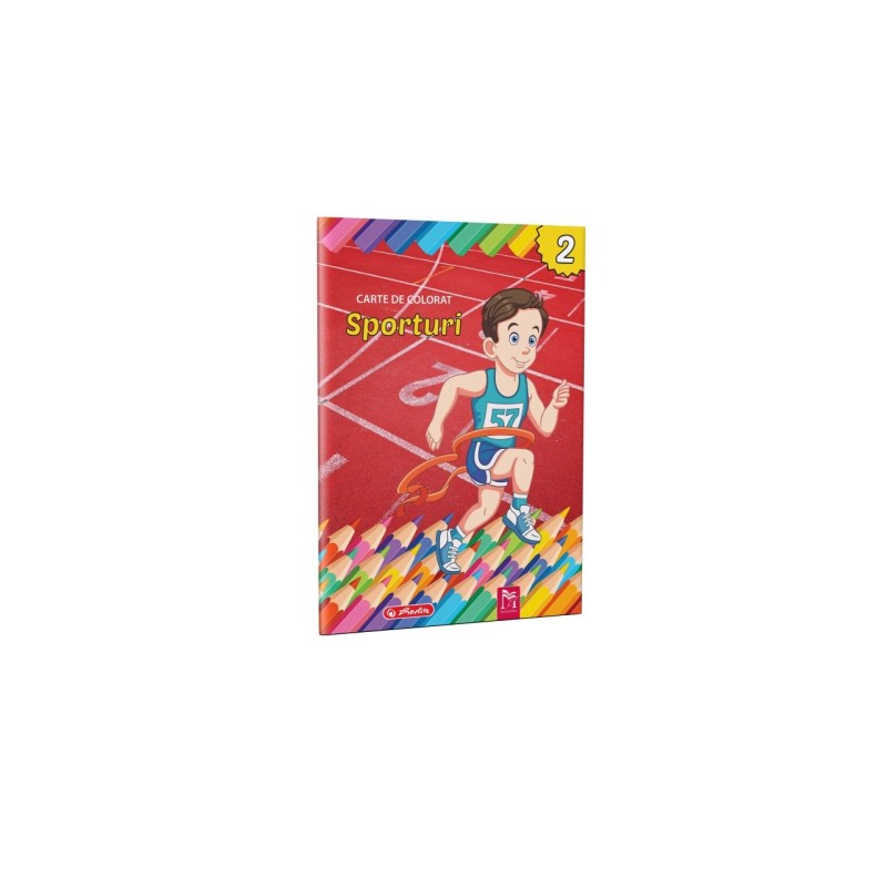 Carte de Colorat A4, 16 pg, Sporturi II