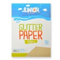Carton Colorat, cu Glitter, Auriu
