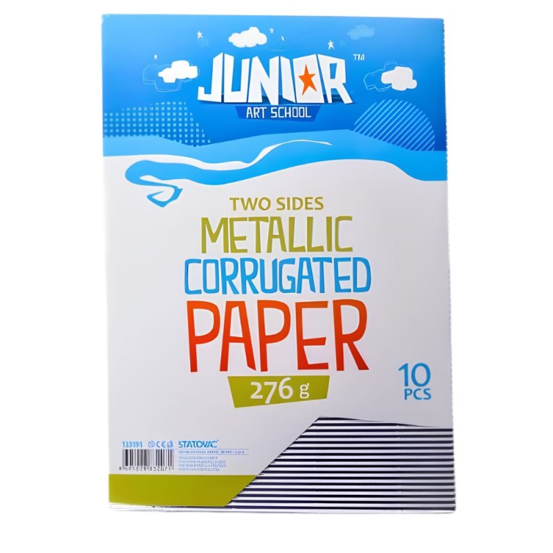 Carton Valurit, Metalic, A4, Argintiu