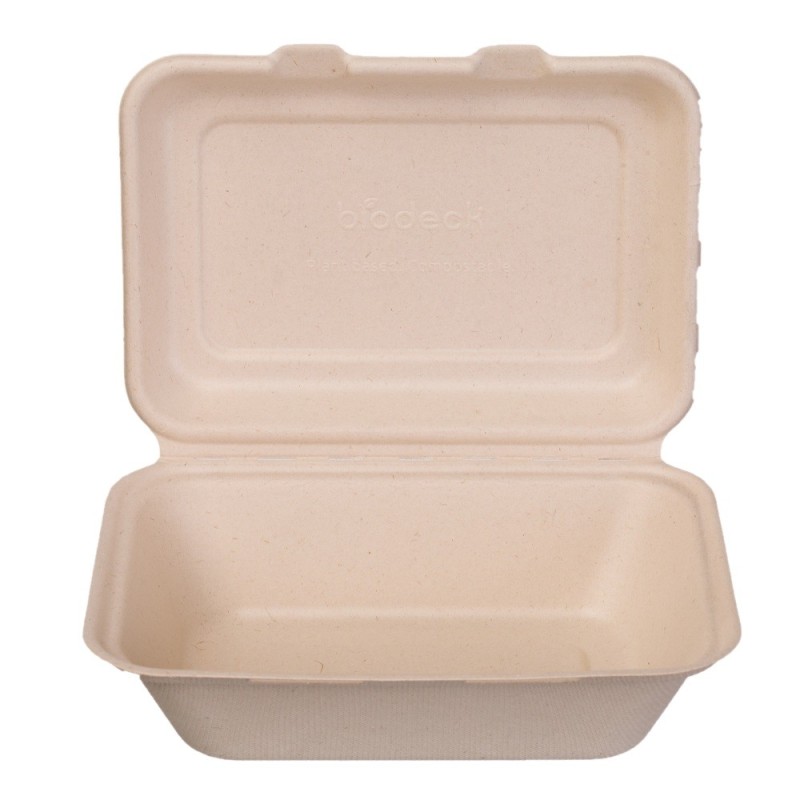 Caserole de Unica Folosinta, 23 x 15 cm, Tip Scoica, din Trestie de Zahar, 50 Bucati