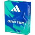 Caseta Cadou Barbati Adidas Vibes Energy Drive Apa de Toaleta 50 ml, Gel de Dus 100 ml