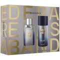 Caseta Cadou Barbati Antonio Banderas The Icon Elixir, Apa de Parfum 100 ml, Deodorant 150 ml