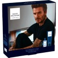 Caseta Cadou Barbati David Beckham Classic Blue, Apa de Toaleta 50 ml, Gel Dus 200 ml, Bratara de Piele