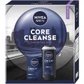 Caseta Cadou Barbati Nivea Men Core Cleanse, After Shave, Gel Dus 250 ml