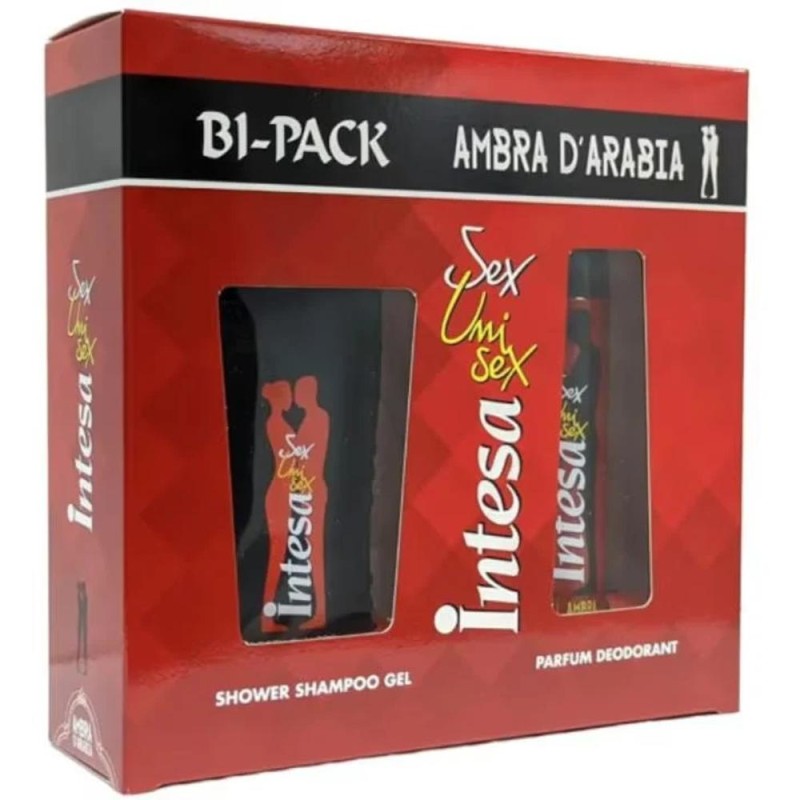 Caseta Cadou Intesa Bi-Pack Ambra, Deodorant si Gel de Dus, 2 Bucati