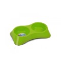 Castron Dublu din Melamina, 2 x 1700 ml, M-Pets
