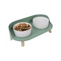 Castron pentru Caini Altitude, Suport Inalt Metalic, M-Pets