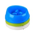 Castron pentru Caini cu Hranire Lenta din Plastic, M-Pets, 1400 ml