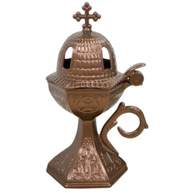 Catuie Grecia, Model Cupola cu Capac, pentru Cimitir, Aramiu