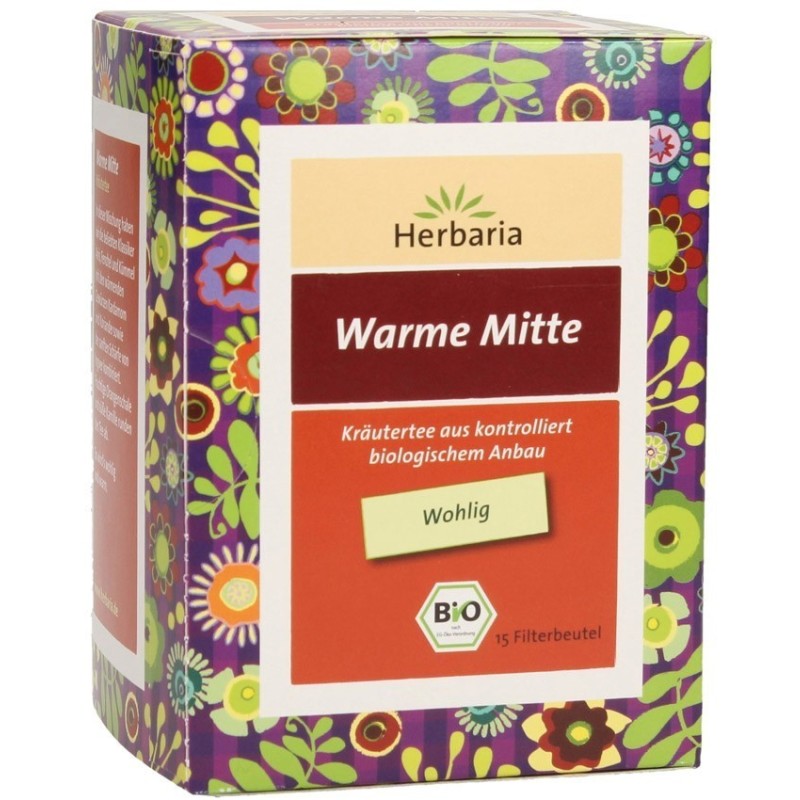 Ceai BIO, Caldura Interioara, 15 x 1.6 g, Herbaria