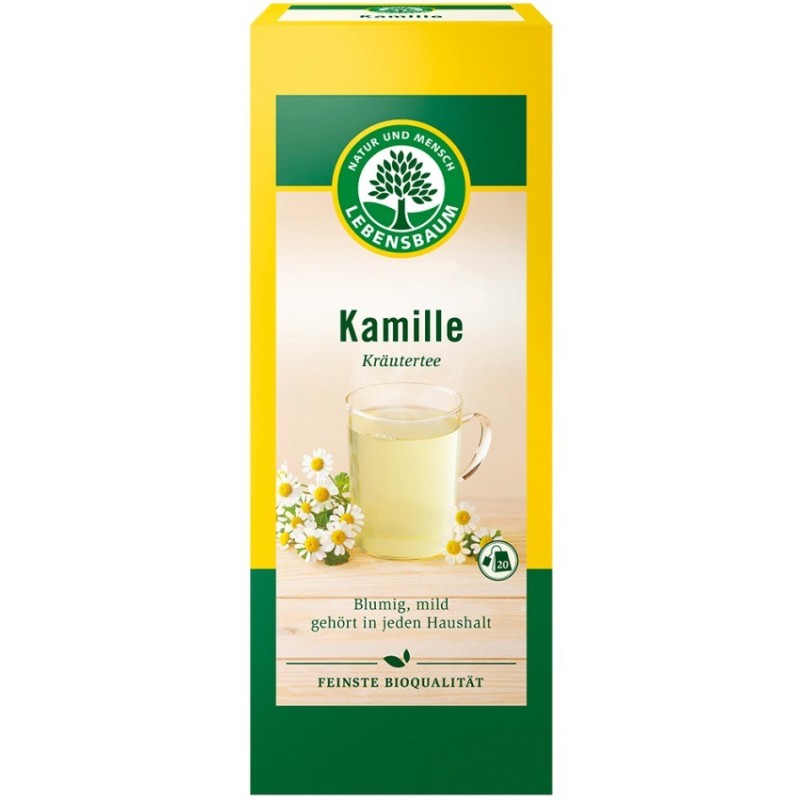 Ceai BIO de Musetel, 20 Plicuri x 1.5 g, 30 g, Lebensbaum