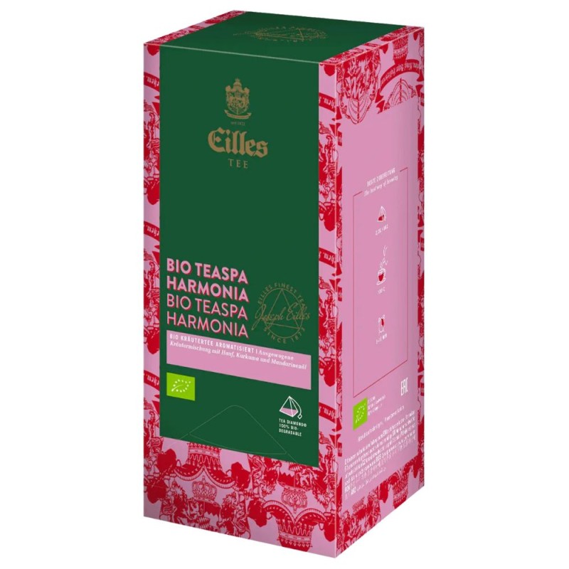 Ceai Bio, Eilles, Harmonia Tea, 20 Plicuri