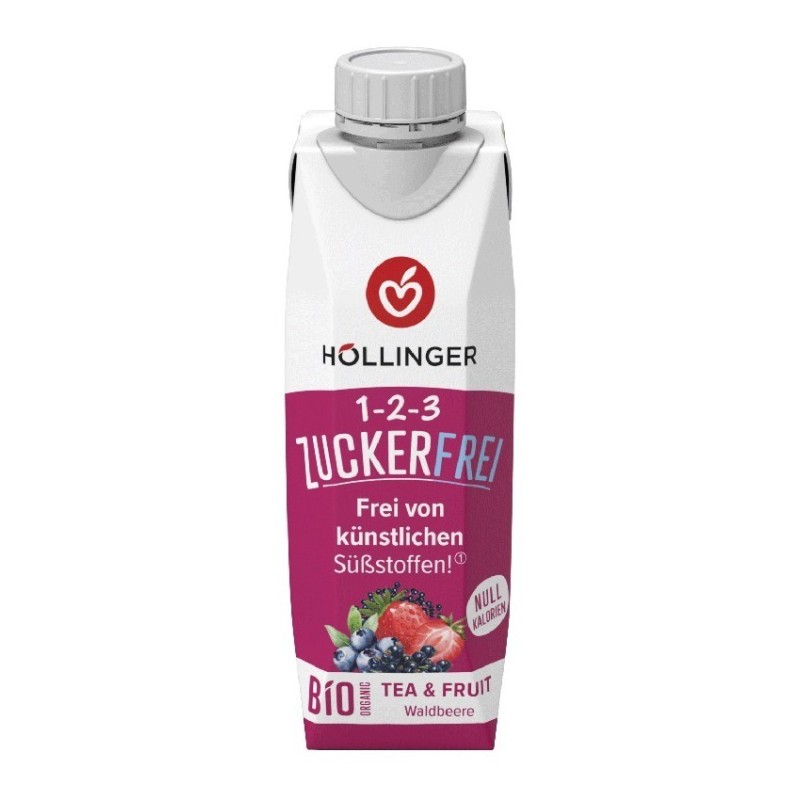 Ceai Bio fara Zahar, cu Fructe de Padure, 300 ml, Hollinger