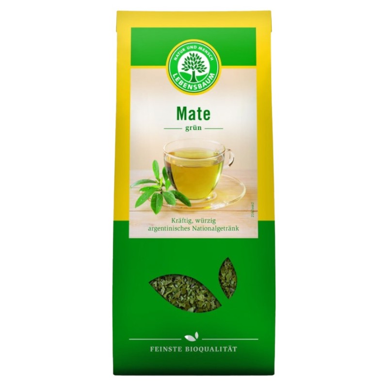 Ceai BIO Mate Verde, 100 g, Lebensbaum