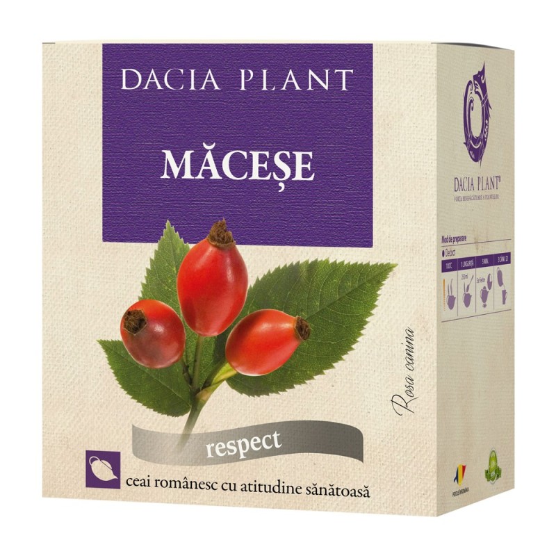 Ceai de Macese, 50 g, Dacia Plant