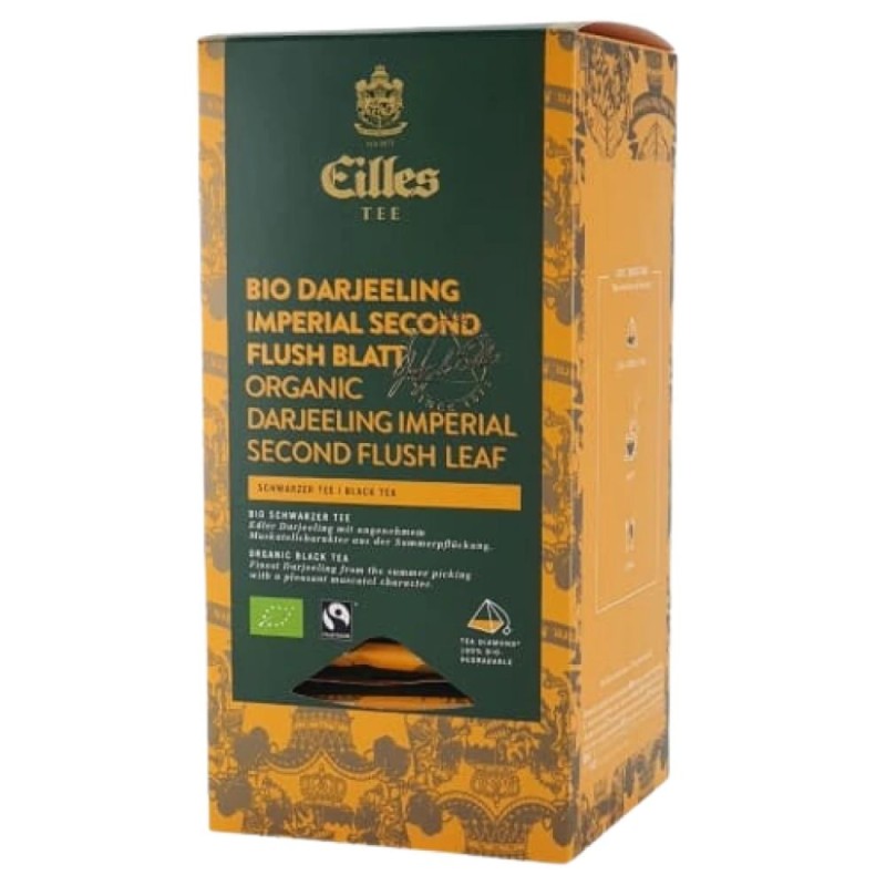 Ceai Negru, Bio, Eilles, Darjeeling, 20 Plicuri