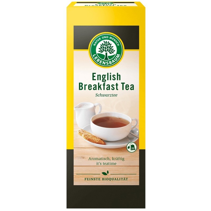 Ceai Negru Bio english breakfast, 40g Lebensbaum