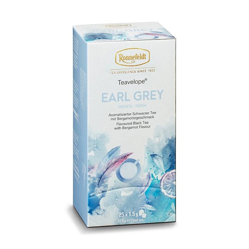 Ceai Negru Ronnefeldt Teavelope Earl Grey, 25 Plicuri