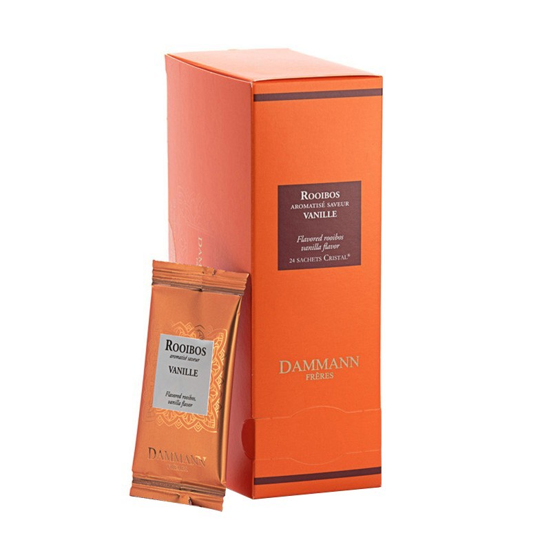 Ceai Rosu, Dammann, Rooibos Vanille 24 x 2 g