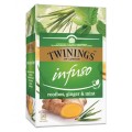 Ceai Twinings Infuzie cu Rooibos, Ghimbir si Menta, 20 x 2 g