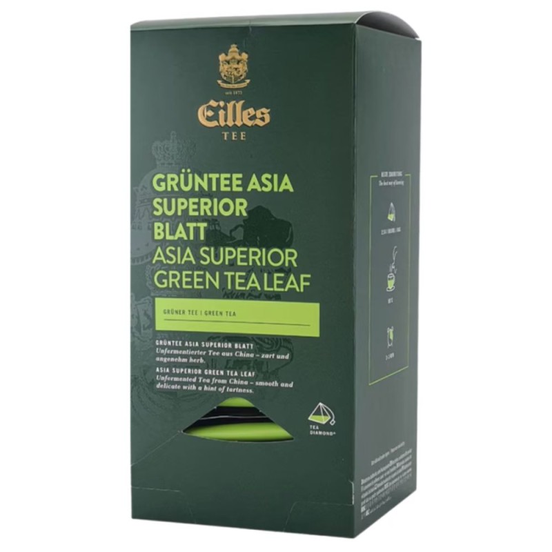 Ceai Verde Diamond Deluxe, Eilles Tea, Gruntea Jingshen, 20 Plicuri