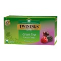 Ceai Verde Twinings, Aroma de Fructe de Padure, 25 Plicuri x 2 g