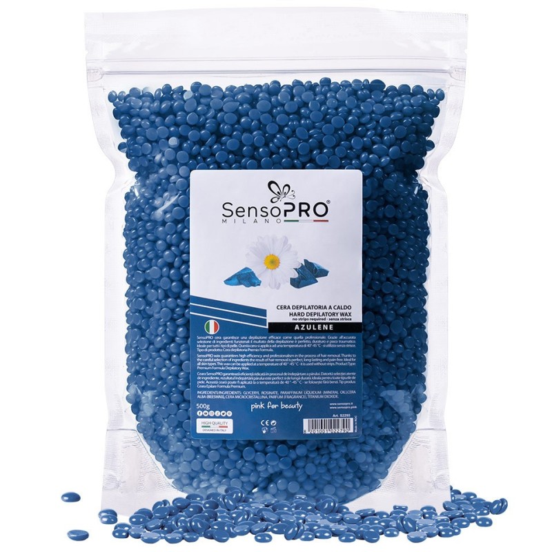 Ceara Epilat Elastica Granule, SensoPRO Milano, Azulene, 500 g