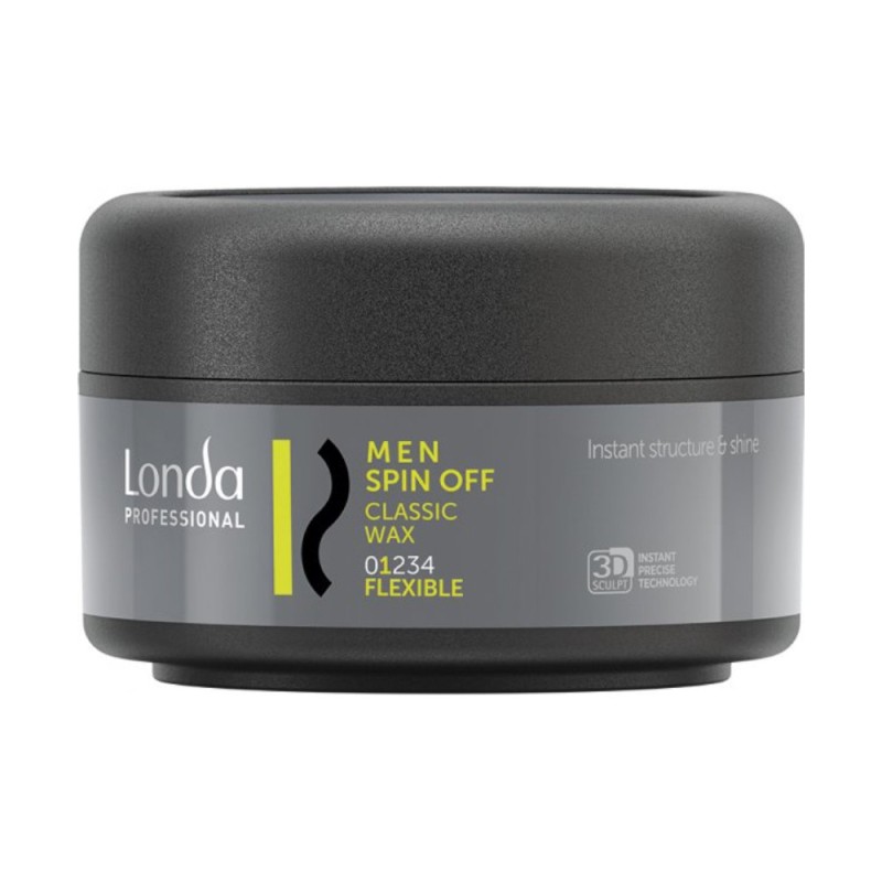 Ceara Londa Professional Style Spin Off Wax, pentru Par Uscat, 75 ml