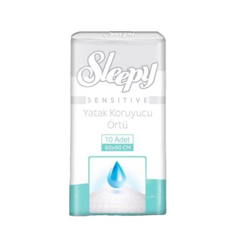 Cearceaf Absorbant pentru Copii Sleepy Sensitive, Marime 60 x 90 cm, 10 Bucati