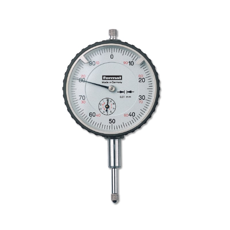 Ceas Comparator Rezistent la Impact, Domeniu 10 Mm, Precizie 0.01 Mm, Diametru Cadru 58 Mm