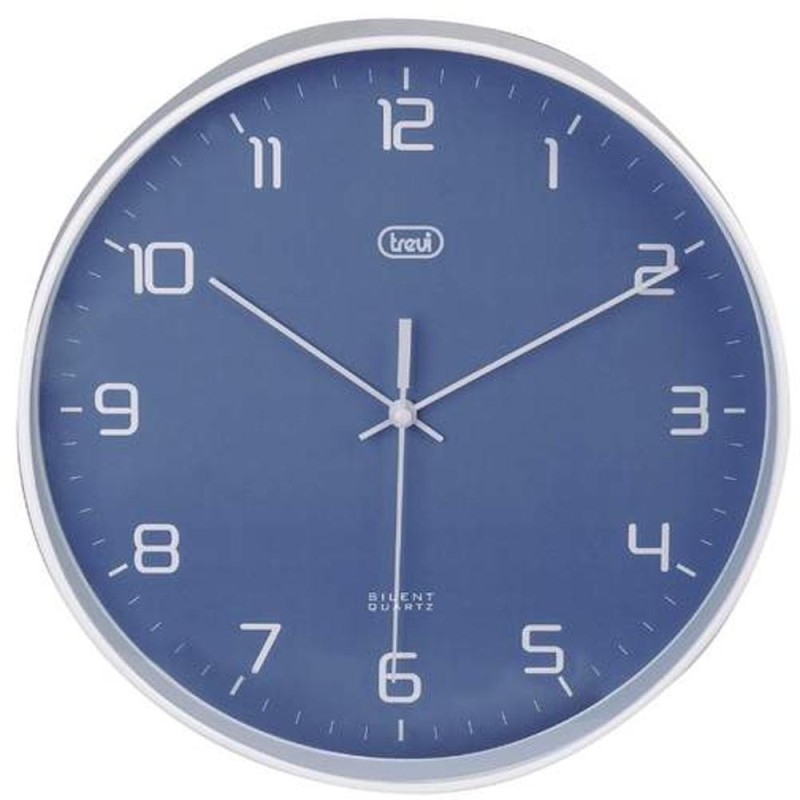 Ceas Trevi OM 3506 S, 25 cm, Silent, Albastru