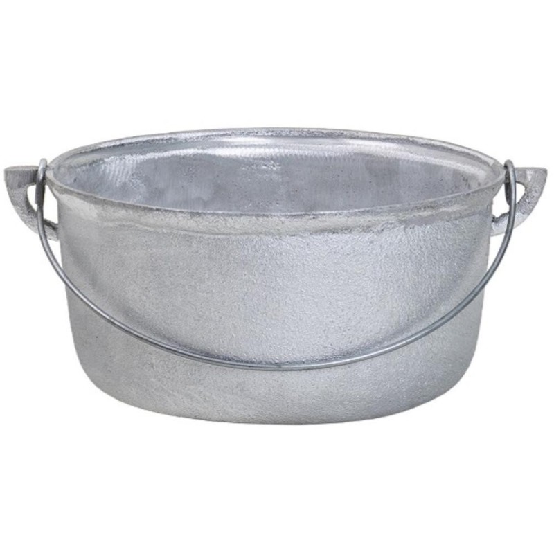 Ceaun din Aluminiu, Capacitate 20 l, Fund Drept, Zilan