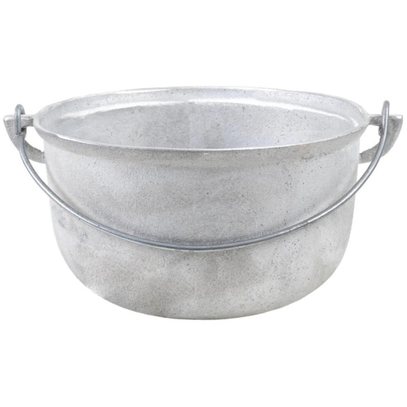 Ceaun din Aluminiu, Capacitate 3 l, Fund Rotund, Zilan