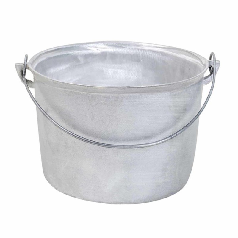 Ceaun din Aluminiu, Capacitate 5 l, Fund Drept Inalt