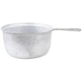 Ceaun din Aluminiu, cu Coada, Capacitate 3.5 l, Fund Drept, Zilan
