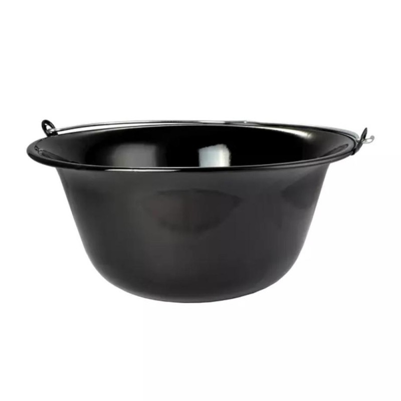 Ceaun Emailat pentru Gulas, 11 l, Negru, Perfect Home