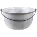 Ceaun Tuci din Aluminiu, 30 l, Fund Rotund