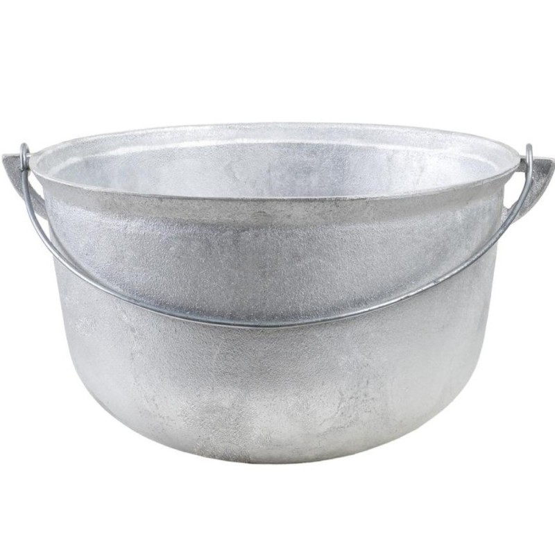 Ceaun Tuci din Aluminiu, 8 l, Fund Rotund