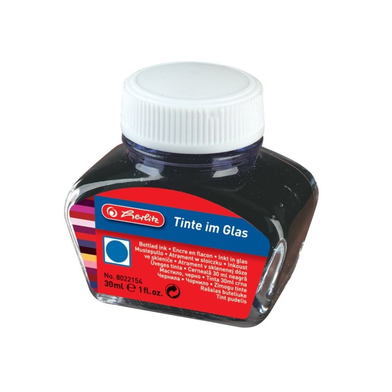 Cerneala Herlitz, Albastru, 30 ml