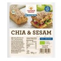 Chifle fara Gluten cu Seminte de Chia si Susan, 120 g, Hammer Muhle