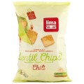 Chipsuri BIO din Linte cu Chilli, 90 g, Lima