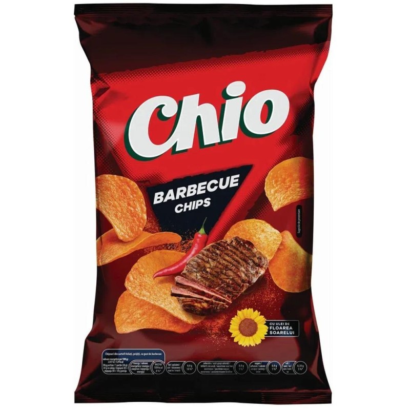 Chipsuri cu Aroma de Barbeque Chio, 60 g