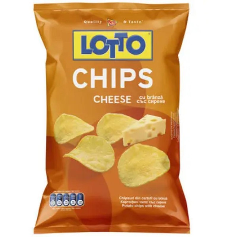 Chipsuri cu Cascaval Lotto, 60 g