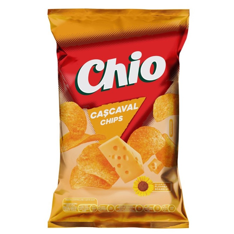 Chipsuri cu Gust de Cascaval Chio, 140 g