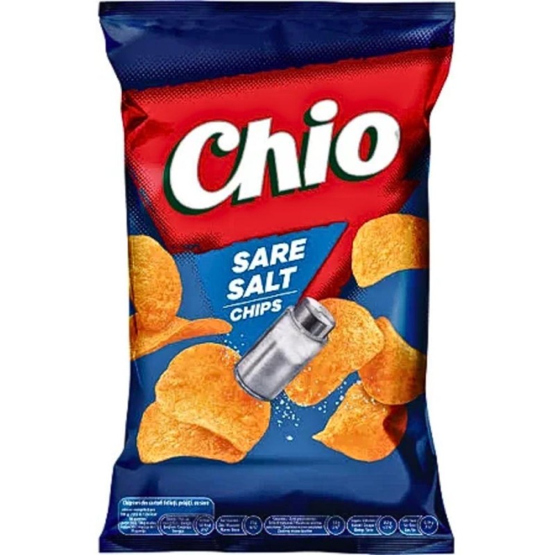 Chipsuri cu Sare Chio, 125 g
