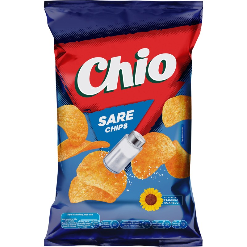 Chipsuri cu Sare Chio, 20 g