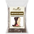 Chipsuri de Banane Invelite in Ciocolata Amaruie, 100 g