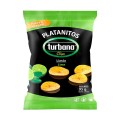 Chipsuri de Plantan Verde cu Lamaie, 95g Juan Valdez