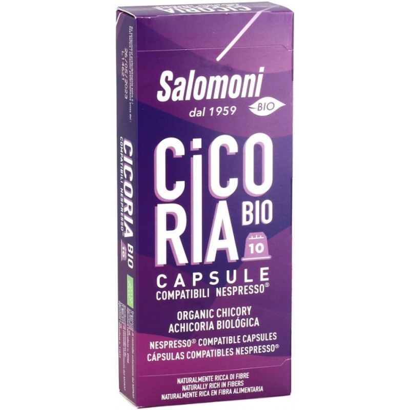 Cicoare BIO in Capsule pentru Expressor, Salomoni Cafe, 10 x 4.5 g